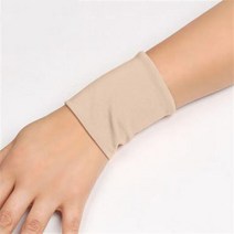 팔토시 스크린 스포츠 흉터 문신 손목 소매 팔꿈치 짧은 가리개, 한개옵션1, 01 피부톤  (한 쌍)