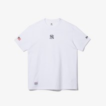 뉴에라 MLB 어드레스 뉴욕 양키스 티셔츠 화이트 13546498