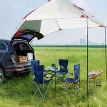 승용차 suv 차박텐트 스포티지 코나 티볼리 코란도 suv 도킹 카텐트 어닝 타프 그늘막, 블루스카이