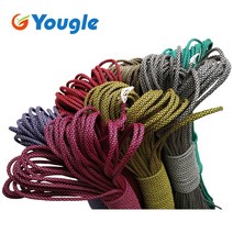 YOUGLE 550 Paracord Paracord 낙하산 줄 매는 밧줄 텐트 Guyline Mil Spec Type III 7 가닥 코어 50-100 FT 279 색상, 다른 색상 메시지., 50피트