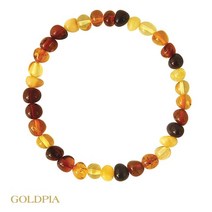 [쇼핑엔티] [골드피아] 천연 호박 팔찌