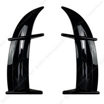 스포일러 호환 폭스바겐 골프 6 GTI R MK6 리어 루프 윙 AK ABS 유광 블랙 카본 룩 립, 1.GTI R Gloss Black