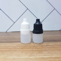 다올마켓 미니소분용기 3ml 5ml 10ml 15ml 20ml 30ml 50ml - 스포이드 플라스틱 공병, 흰색캡