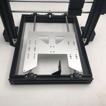[해외] AM8 3D 프린터 압출 Anet A8 알루미늄 합금 업그레이드 용 모든 금속 프레임 풀 키트, No motors Black Extrusion