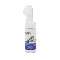 목욕 거품샴푸 베이비파우다향 150ml 포메미용 비숑미용 위생 죽은털 수컷용 일회용 비숑브러쉬 강아지샴푸