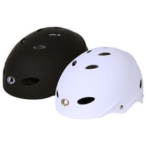 랜드웨이 맥길 롱보드용헬멧 인라인 자전거 헬멧14세+, 01)블랙(Black)