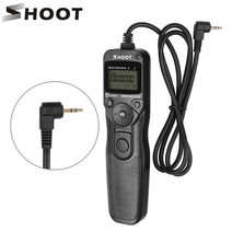 카메라 무선 릴리즈 셔터 리모컨 촬영 rs-60e3 lcd 시간 릴리스 원격 제어 re