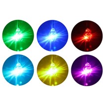 니켄 쭈꾸미 미니집어등 스위벨집어등 낚시집어등 문어 갈치 갑오징어, 레인보우