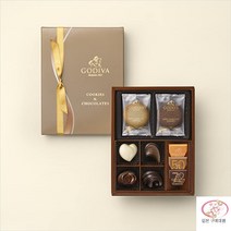 수제쿠키전문점 센베이과자 답례품쿠키 고디바 (GODIVA) 쿠키&초콜릿 어소시먼트 (쿠키 4장초콜릿 7알)
