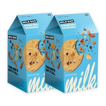 밀크바 컴포스트 쿠키 뉴욕 맛집 수제 수입 구움 과자 스모어 사무실 간식 스낵 르뱅 답례품 184g(6.5oz)x2, 184g, 2개