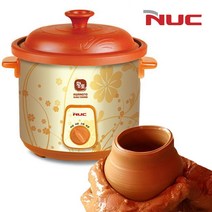 엔유씨 황토 세라믹용기 슬로우쿠커 3.5L 대용량 753620EA, 본상품선택, 본상품선택