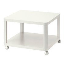 [이케아/IKEA] TINGBY 이동식 보조테이블 화이트 402.959.29, 일반(각)포장