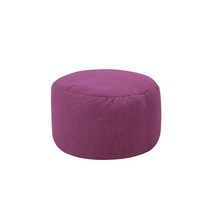 야외빈백 에어소파 마약쿠션 원룸 1인용 빈백 쇼파 소형 라운드 Beanbag 커버 방수 게임 침대 의자 좌석 콩 가방 단색 안락 코튼 린넨 코브, 02 Deep Purple