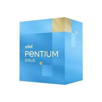 인텔 Pentium G7400 데스크톱 프로세서 - 2개의 코어(2P+0E) 및 4개의 스레드 101187