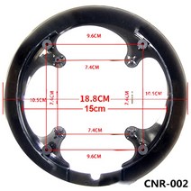 자전거크랭크세트 크랭크암 세트 공구 체인링 티탄볼트 분리MTB 도로 자전거 스프로킷 보호 크랭크 세트, 04 CNR - 002