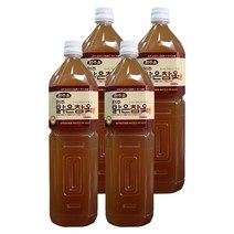 원주맑은참옻진액 1.5L 옻나무추출물 옻물 원주옻 옻닭, 4병, 6L