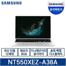 삼성전자 갤럭시북2 15.6 코어I3 12세대 가정용 노트북 인강용 노트북, Z-A38AS, WIN10 Pro, 8GB, 250GB, 단일색상(실버)