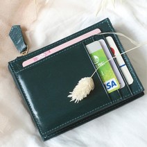 지폐 영수증 동전 가죽 남자 카드지갑 남학생 남성용 30대