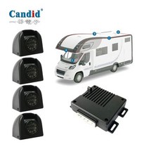 어라운드뷰 전면 후면 측면 버스 및 트럭 모니터링 시스템 자동차 카메라 대시캠