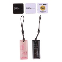 지문 도어락 NFC RF 스티커 전자 키체인 13.56MHz IC 카드 스마트 태그 키포브 출입 제어 1PC, 05=E, 1개