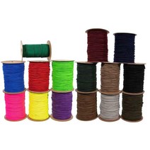 Paracord Planet Shock Cord - 해양 등급 번지 100% 스트레치 습기 자외선 내후성 DIY 프로젝트 타이 다운 레크리에이션 실내 및 실외 (탠 0.3cm x, 1/4 x 100 FT, Olive Drab