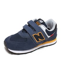 [뉴발란스] 키즈 574 K 벨크로 운동화 네이비 아동화 찍찍이 신발 PV574SY2