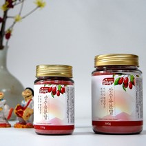 전남구례 특용작물 산동 산수유분말 150g 300g 산수유효능 산수유먹는법가루, 산수유분말 300g