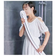 화장실문지방 6 크기 욕실 물 스토퍼 파티션 건조 및 습식 분리 홍수 장벽 고무 댐 실리콘 차단기 미끄러지지 마십시오, [05] 200cm