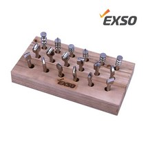 [천삼백케이] [엑소] 엑소 EXSO 가죽공예 인두기 EXL-290 팁 세트 EXL-18SET, 옵션선택