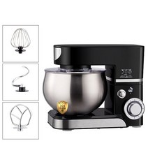 파운터반죽기 스파 반죽기 버티컬 제빵 업소용 가정용 220v 5.5l 전기 반죽 믹서 6 기어 조정 녹색검정 색상 사용 가능 1200w 다기능 주방, 220v 블랙, 유럽 ​​연합