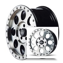 그랜드카니발 그랜드스타렉스 스타리아 쏠라티 17인치휠 슈거레이 머드락AMS 674B 블랙폴리쉬 6홀