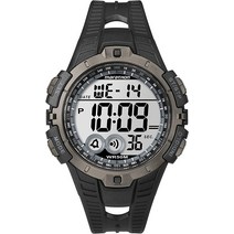 타이맥스 Timex 남성용 마라톤 46mm 디지털 시계 블랙 스트랩 쿼츠 크로노그래프 디지털 무브먼트 가성비 추천 미국직구