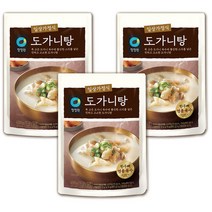 청정원 일상가정식 도가니탕 450g x3개 개업선물 추천, 3개