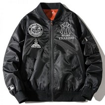 MLB 점퍼 아우터 MA1 바시티 항공점퍼 바람막이 봄버자켓 간절기 양키즈 과잠 블루종
