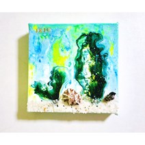 손그림 미니액자 (해초)