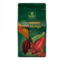 Cacao Barry 41% Alunga Cacao Chocolate 카카오바리 41% 알룽가 카카오 초콜릿 1kg, 1개