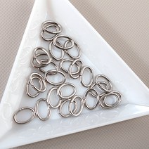 [8-311-01]써지컬스틸 C링 9x6.5mm(두께1mm) 무도금 20개