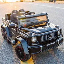 G63 AMG 6x6 전동차 6륜 보호자 부모 동반 탑승 벤츠, 핑크6륜(6시간플레이가능)