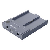 외장하드 SSD HDD TYPE-C 대용량 메모리 휴대용orico 듀얼 베이 m.2 ngff nvme 도킹 스테이션 2242 2260 2280 오프라인 클론용 10gbps 도크, 중국, 유럽 ​​연합