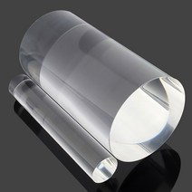 아크릴봉 투명막대 밀대 투명 아크릴 Perspex 원형 막대, 90x200mm 1pc