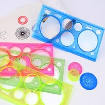 도형자 스피로그래프 템플레이트 슈필마테A1