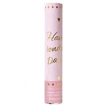색종이 대포 튜브 봄 회전 파티 포퍼 웨딩 생일 베이비 샤워 크리스마스, 04 Pink 30cm x 4.9cm