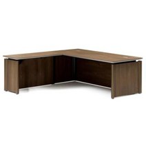 퍼시스 중역 맨해튼 L형데스크 사무용 책상 ZDE320L/R ZDE320R_UM, 색상
