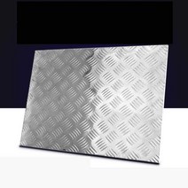 미끄럼방지 무늬 철판 알루미늄 안전 강판 발판 대형3, 3x400x400mm