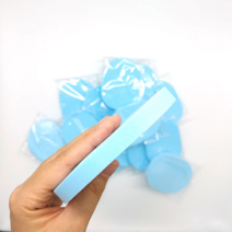 에스테아 13T 클렌징해면 에스테틱 고급 미용 해면, 10개, 블루