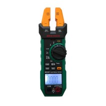 MASTECH MS2601 디지털 AC/DC 포크 미터 12MM W/전압 전류 저항 다이오드 연속성 주파수 듀티 사이클 온도, 기본