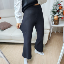 융키팝_베스트아이템] 쫀쫀하고 편안한 스판 하이웨이스트 부츠컷팬츠