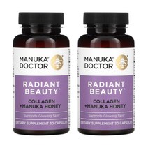마누카닥터 뷰티 콜라겐 마누카꿀 로얄젤리 히알루론산 셀레늄 30캡슐 2개