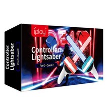 Iplay VR Handle Lightsaber Rhythm for Oculus Quest 2 Gamepad Light Stick Game Accessories, Quest2 Lightsaber
