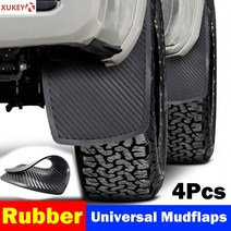 자동차 머드 가드 흙받이 튜닝 4pcs 고무 범용 플랩 mudflaps 스플래시 스즈키 미쓰비시 미니 현대 도요타 기아 뷰익 피아트 용, 없음